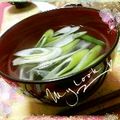 しょみ一's cooksnap of when they made シャキシャキ！簡単ネギ塩スープ.