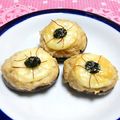 シャンプーハット's cooksnap of when they made ハロウィン☆椎茸 de 目玉.