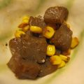tomomax's cooksnap of when they made こんにゃくのガーリックバター炒め　.