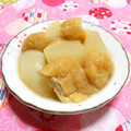 シャンプーハット's cooksnap of when they made かぶと油揚げのさっと煮.