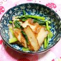 シャンプーハット's cooksnap of when they made カブの葉の炒り煮◎.