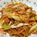 ひろにゃーん's cooksnap of when they made キムチ味の卵入り焼きそば☆.