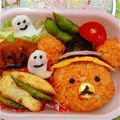 ☆sachi23☆'s cooksnap of when they made ハロウィン♪魔法使いリラックマのキャラ弁.