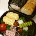 ★さやん★'s cooksnap of when they made 梅肉たっぷりスタミナ肉巻きおにぎり.