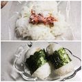 ゆけり３兄弟's cooksnap of when they made ✿たらこふりかけde明太子風おにぎり✿.