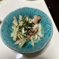 クック9043BJ☆'s cooksnap of when they made 5センチの大根と焼豚あえもの.