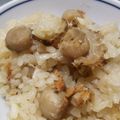 ママの小さなオフィス's cooksnap of when they made ベビーホタテの炊込みご飯.