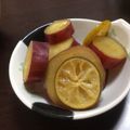 ちびたんらぶ。's cooksnap of when they made すだちデさつまいも醤油甘露煮.