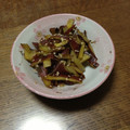 ぱすてるりぼん's cooksnap of when they made 余った皮でもう一品★サツマイモのきんぴら.