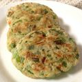 Nya6nya6's cooksnap of when they made 簡単、美味しい！おからのネギお焼き.