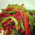 yukabocha's cooksnap of when they made ご飯にあう❕❕ピーマン＆小エビ炒め.