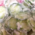 robi6002's cooksnap of when they made ギリシャ風＊きゅうりのヨーグルトサラダ.