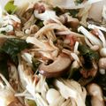 とんとんまま06's cooksnap of when they made レンジで、簡単・ヘルシーきのこ梅和え♪.
