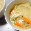 テンちゃん♪'s cooksnap of when they made 具だくさんのトロトロ中華スープ.