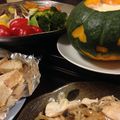 たん藍's cooksnap of when they made シャ乱Qはたけのハロウィン・フォンデュ.