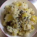tsrysn's cooksnap of when they made さつまいもご飯.