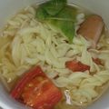 どれみ117's cooksnap of when they made レタスとトマトのマカロニスープ.
