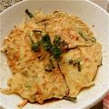 happymogu's cooksnap of when they made 簡単♪＊野菜たっぷりチヂミ＆たれ＊.