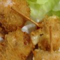 さよ★'s cooksnap of when they made 丸く☆梅肉とチーズの包み揚げ♪.