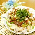 るるおか's cooksnap of when they made 豚肉と茗荷の梅肉和え.
