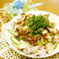 るるおか's cooksnap of when they made 豚肉と茗荷の梅肉和え.