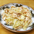 ぽりぽり拓庵's cooksnap of when they made ささみとキャベツの梅ワサビ風味胡麻和え.