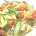 ぴっちい's cooksnap of when they made 簡単！ドライトマトとアスパラのパスタ♪.