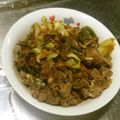 meff's cooksnap of when they made ☆麗しの♪牛肉とキャベツの炒め物☆.