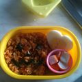 Tixitita's cooksnap of when they made 簡単キャラ弁☆どあっぷハロウィン弁当♪.