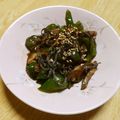 せつみか's cooksnap of when they made しいたけとピーマンの柚子胡椒＆昆布和え.