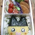 manikey's cooksnap of when they made キャラ弁 たまごっち まめっち♪.