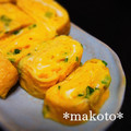 makoto♪'s cooksnap of when they made 簡単☆うちのだし巻きたまご.