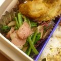ぐーたらレシピ研究所's cooksnap of when they made お弁当にも小松菜とベーコンの醤油炒め.