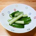 めめきっき's cooksnap of when they made ★さっぱり*:.。.☆塩レモンきゅうり★.