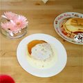 ちいはな丸's cooksnap of when they made マカダミアナッツソース♡パンケーキ♪.