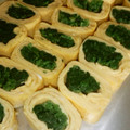 miyamiya77's cooksnap of when they made ほうれん草まきまき卵焼き.