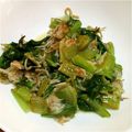 わやわか's cooksnap of when they made 青梗菜のじゃこチーズ炒め.