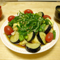 ひび稚魚's cooksnap of when they made 夏野菜と豆腐の揚げだし風.