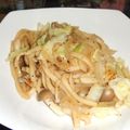 mikimayugt's cooksnap of when they made さっぱり！ヘルシー！ぽん酢で焼きうどん.