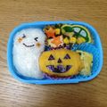 たけチャンmama's cooksnap of when they made 簡単ハロウィン弁当☆.