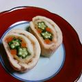 しろくまラッコ's cooksnap of when they made レンジでささみのクルクル♪ゴママヨで♪.