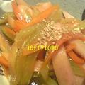 jerrytomo's cooksnap of when they made ○セロリのきんぴら○.