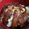 music716's cooksnap of when they made 豚の蒲焼丼.