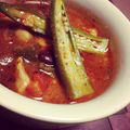 りりか姫's cooksnap of when they made 夏野菜☆オクラと鶏肉のガンボスープ.