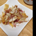 asukironof's cooksnap of when they made お酒のつまみ♪みょうがと油揚げの醤油和え.
