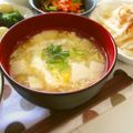 Marrietty's cooksnap of when they made 超簡単お豆腐と卵の中華スープ。.