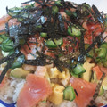 kirapi☆☆☆'s cooksnap of when they made エビアボイクラのちらし寿司.