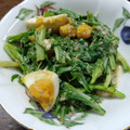 ぷりまめ's cooksnap of when they made 水菜とゆで卵のサラダ☆.