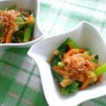 Reina6's cooksnap of when they made 若返り効果有！小松菜とジャコのおろし和え.