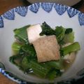 yuiyui0405's cooksnap of when they made 鶏ミンチ＋塩麹de高菜と油揚げの煮びたし.